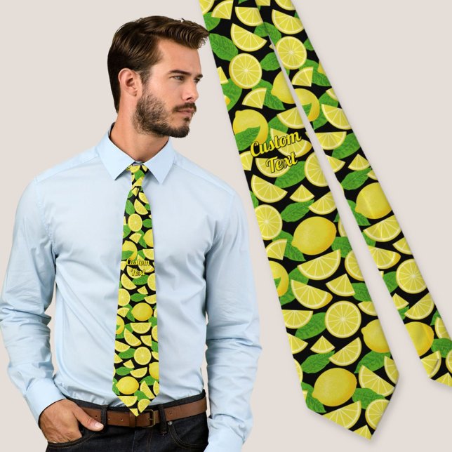 Lemon Background Tie (Creator Uploaded)