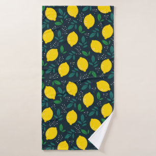 Lemon Bath Towel