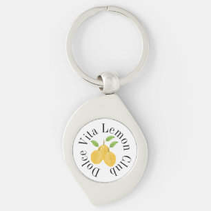 Lemon Bloom Collection Key Ring