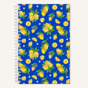 Lemon Blue Notebook
