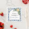 Lemon Blue Tile Custom Citrus Bridal Shower