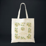 Lemon Botanical Tote Bag<br><div class="desc">Lemon Botanical Tote Bag. Give your guests a thoughtful and functional keepsake with the Lemon Floral Bridal Shower Tote Bag. Adorned with watercolor lemons and delicate florals, this tote is both stylish and versatile, making it the perfect favour or gift. Celebrate in style and let your guests leave with something...</div>