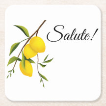 Lemon branch design with Salute!