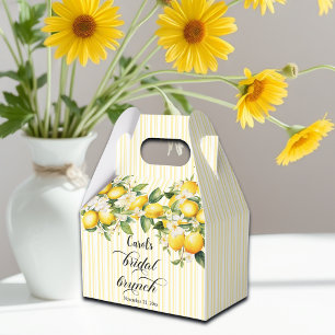 Lemon Branch Mediterranean Summer Bridal Brunch Favour Box