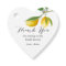 Lemon Bridal shower Favour Tags