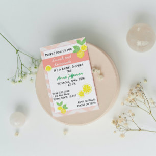 Lemon Bridal Shower Invitation