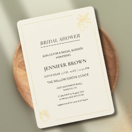 Lemon Bridal Shower Invitation | Citrus Invite