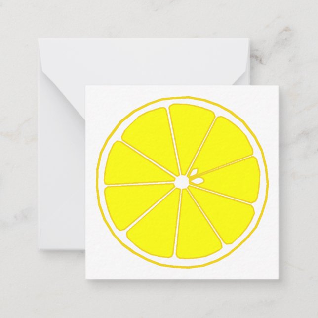 Lemon Card (Front)