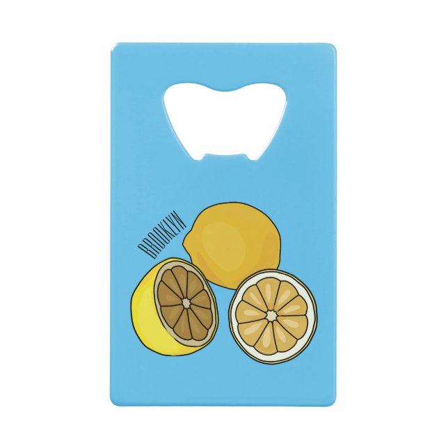 Lemon cartoon illustration (Front)