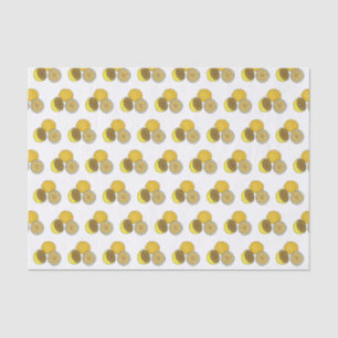 Lemon cartoon illustration tissue paper