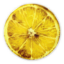 Lemon Ceramic Knob