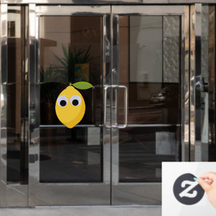 Lemon Character, sweet fruit with googly eyes