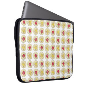 Lemon Cherry Danishes Breakfast Sweet Pastry Laptop Sleeve