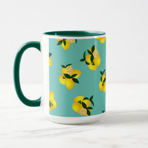 Lemon Chic Aqua Mug