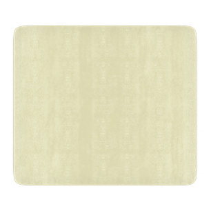 Lemon Chiffon Solid Colour Cutting Board