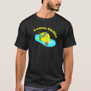 Lemon Chillin Fruit Wearing Sunglasses Relaxing I T-Shirt