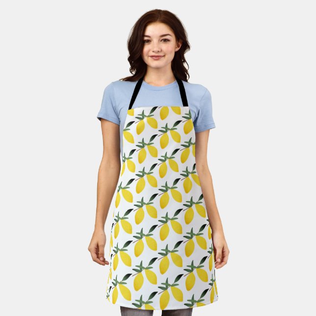Lemon Citrus Apron (Worn)