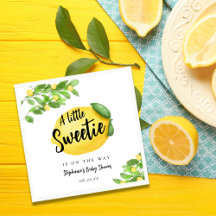 Lemon Citrus Baby Shower