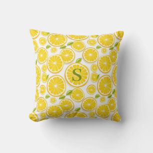 Lemon Citrus Cushion