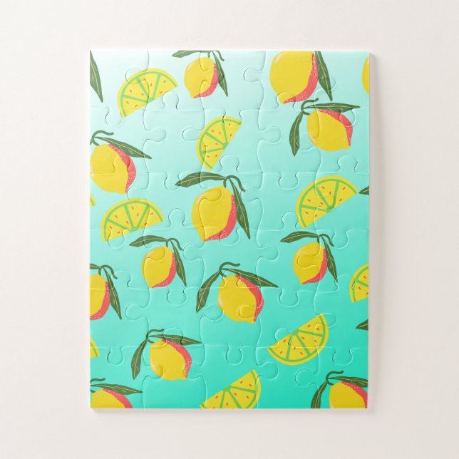 Lemon Citrus  Jigsaw Puzzle (Vertical)