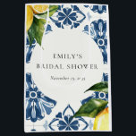 Lemon Citrus Positano Italian Bridal Shower Medium Gift Bag<br><div class="desc">Lemon Citrus Positano Italian Bridal Shower Medium Gift Bag</div>