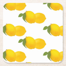 Lemon Coaster