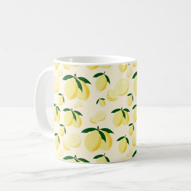 Lemon Coffee Mug (Front Left)
