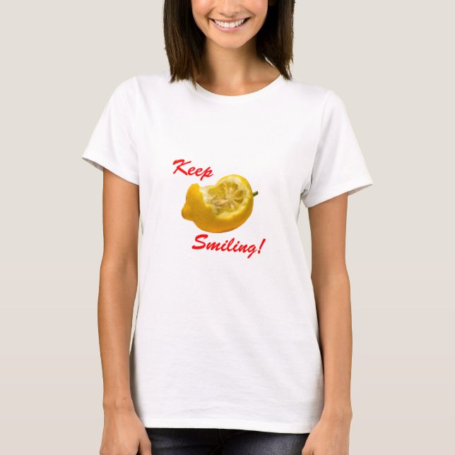 Lemon composition Keep Smiling! T-Shirt (Front)