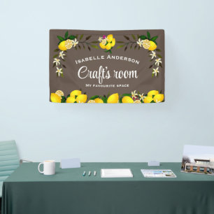Lemon Craft Brown Banner