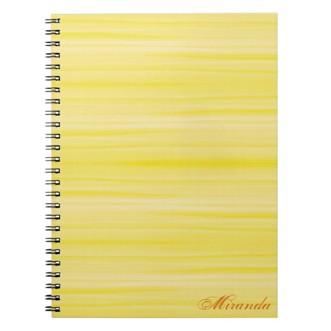 Lemon Crush Notebook (Front)