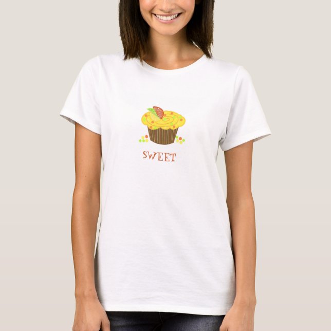 Lemon Cupcake T-Shirt (Front)