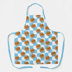 Lemon Curd Kolaches on Checks apron