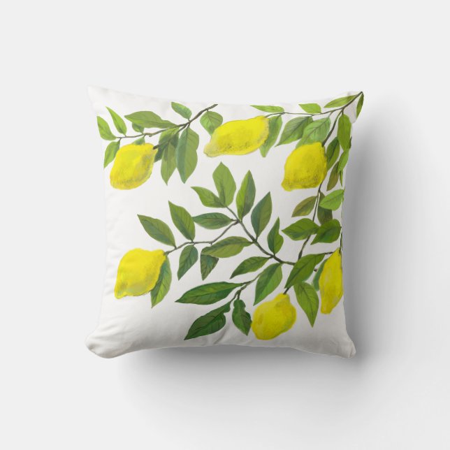 Lemon Cushion (Front)