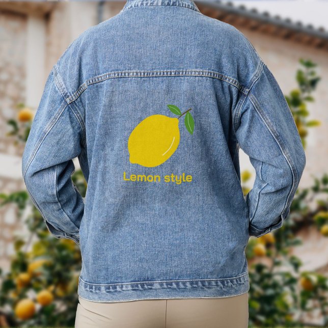 Lemon Denim Jacket (Lemon Denim Jacket)