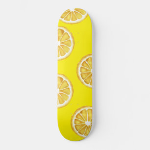 Lemon Design on Skateboard