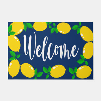 Lemon Doormat, Custom Doormat, Personalised Doormat