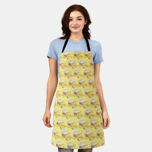 Lemon Drizzle Pound Cake Loaf British Baking Food Apron