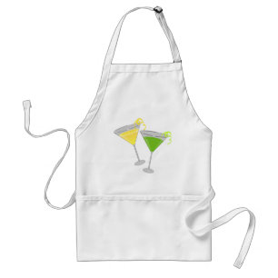 Lemon Drop and Green Apple Martini Standard Apron