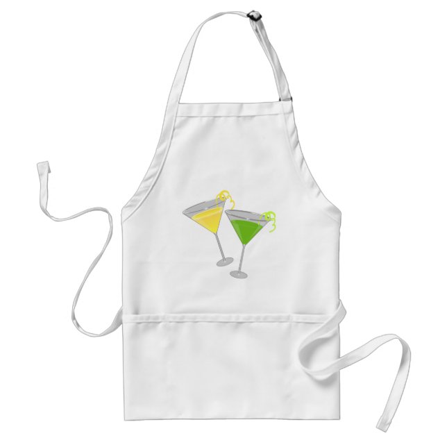 Lemon Drop and Green Apple Martini Standard Apron (Front)