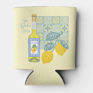 Lemon Farm Retro Can Cooler