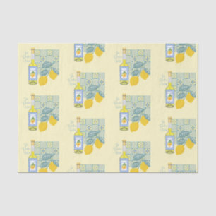 Lemon Farm Retro Tissue Paper