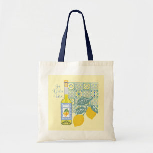 Lemon Farm Retro Tote Bag