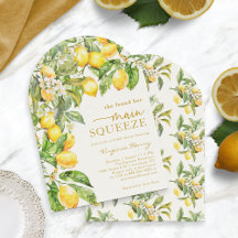 Lemon Floral Bridal Shower 