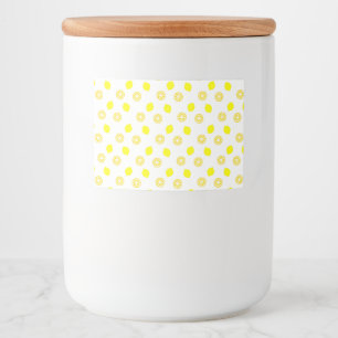 Lemon Food Label