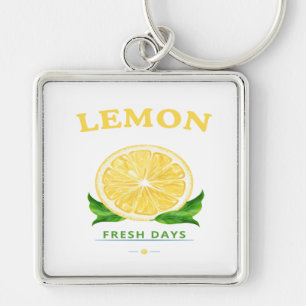 Lemon Fresh Days Key Ring
