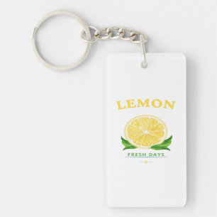 Lemon Fresh Days Key Ring
