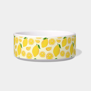 LEMON FRESH FRUIT PATTERN BOWL