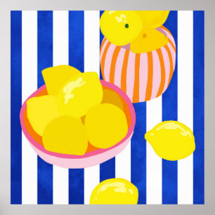 Lemon Freshness Poster