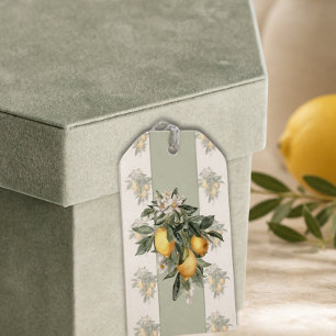 Lemon Fruit Gift Tags