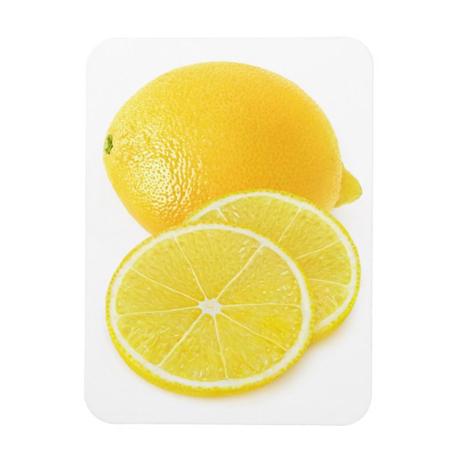 Lemon fruit magnet (Vertical)